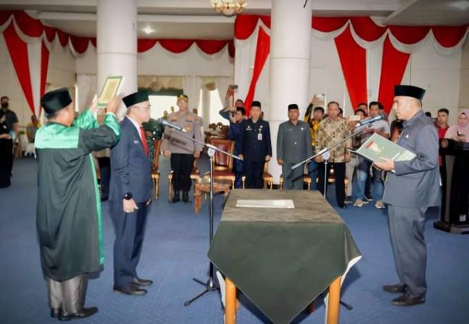 Pelantikan Azwan Sebagai PJ Sekda Kampar
