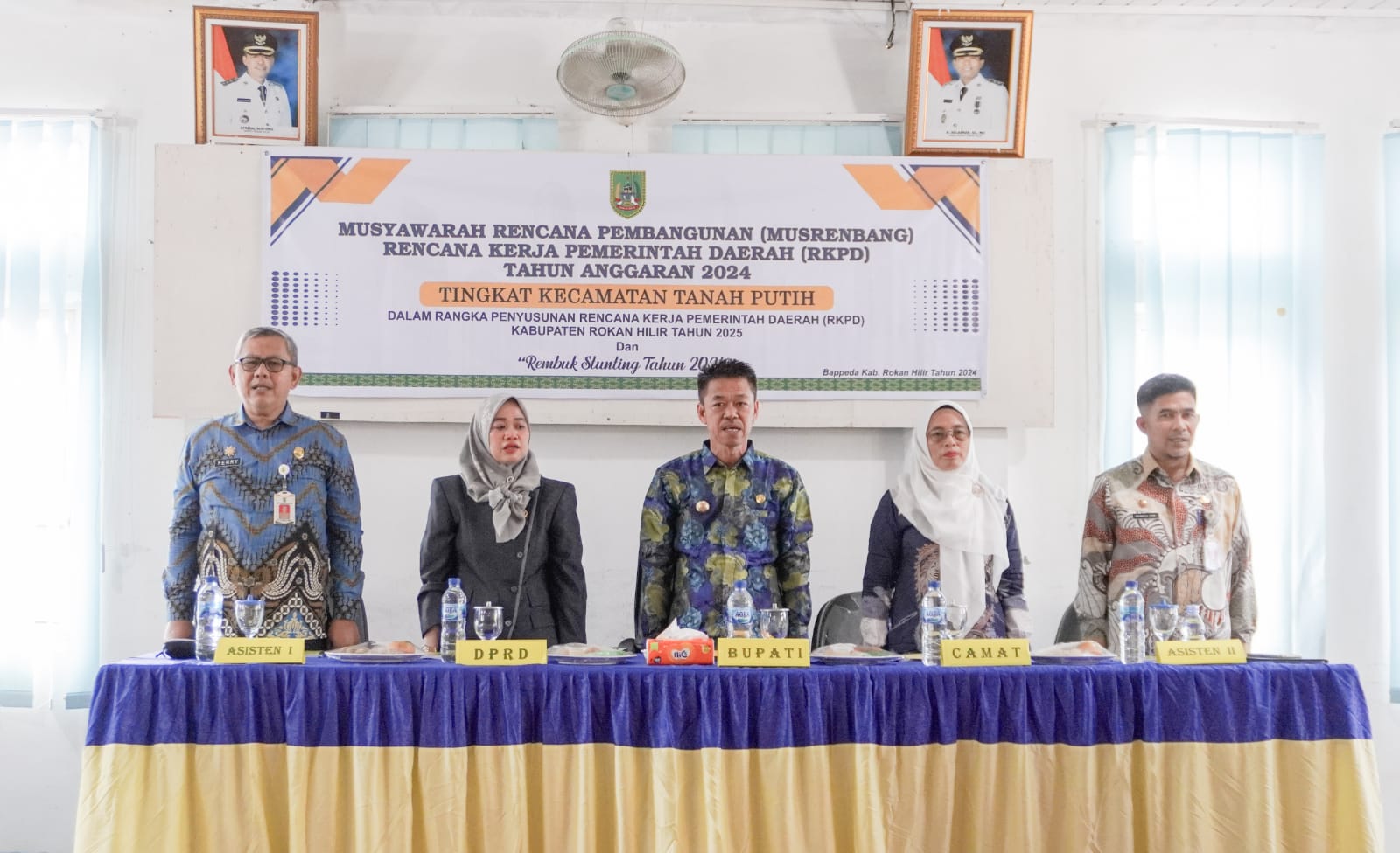 Musrenbang Kecamatan Tanah Putih Dipimpin Bupati Rohil, Afrizal Sintong